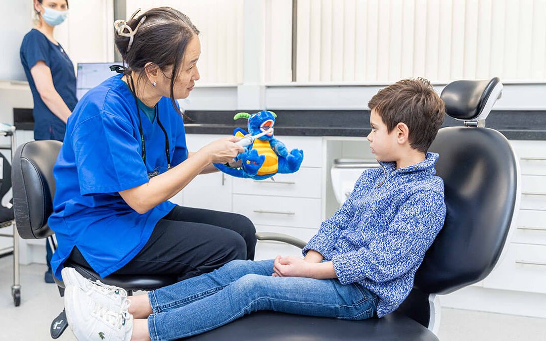 Child dental consultation at GRDC