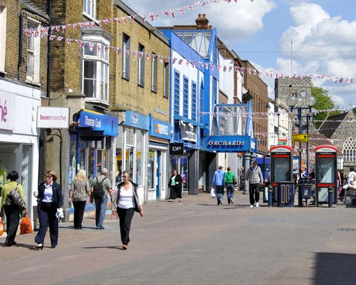 Dartford town centre