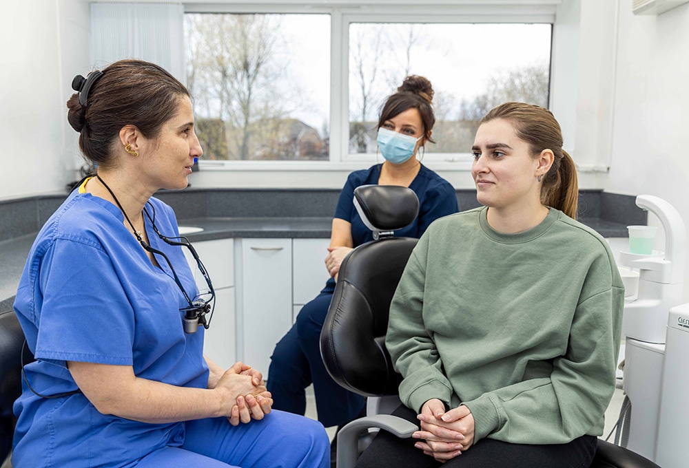Image showing patient consultation at Gallions Reach Dental Clinic