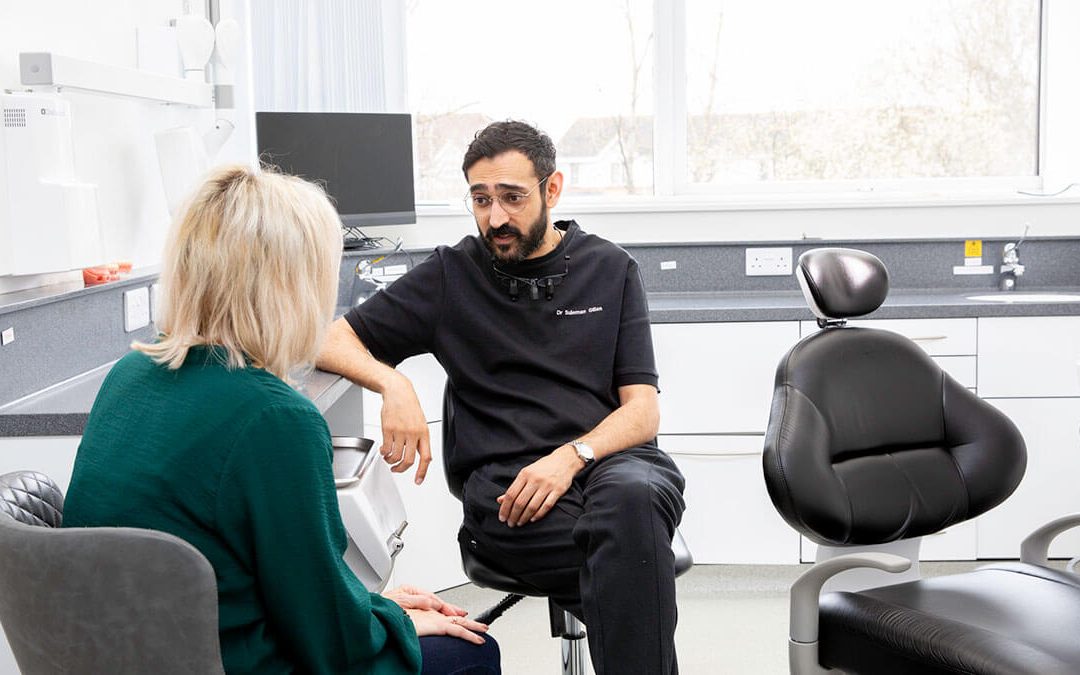 Dental implant consultation at GRDC